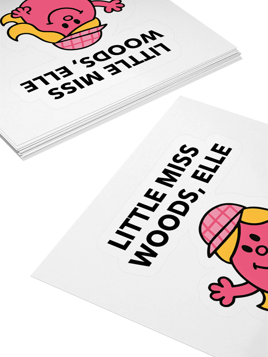 Little Miss Elle Woods Stickers – Kiss-Cut Broadway Meme Vinyl Decals product image (12)