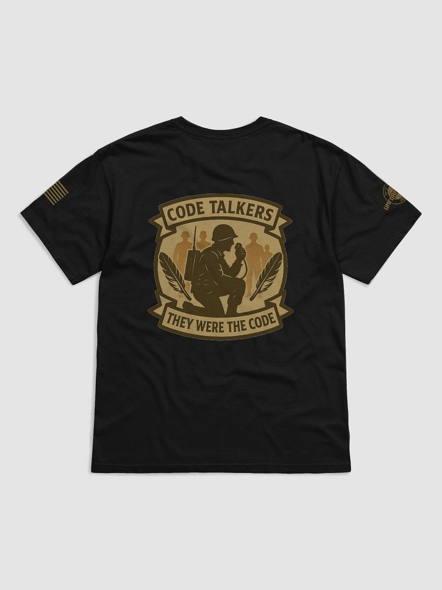 “Unbreakable” Code Talkers Tribute Relaxed Tee product image (4)