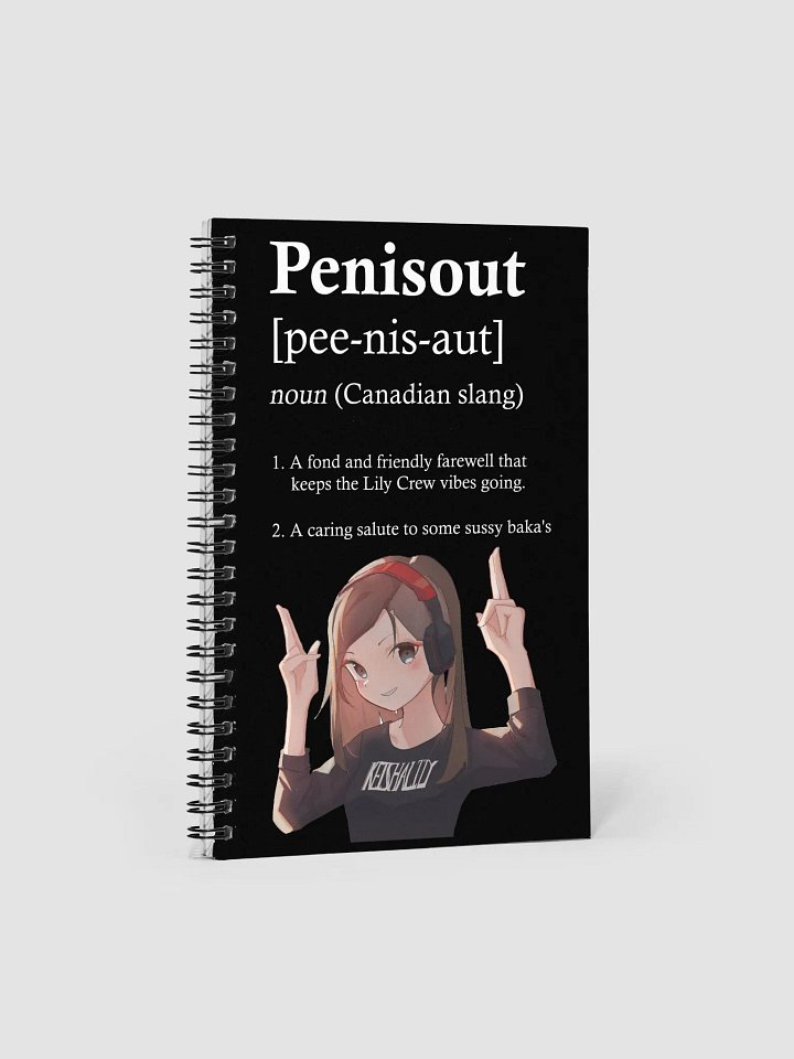 Keisha Out~ Spiral Notebook by Print Sublimation product image (2)