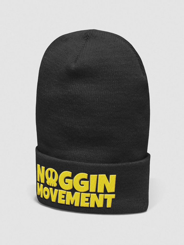 Noggin Movement Embroidered Beanie product image (4)