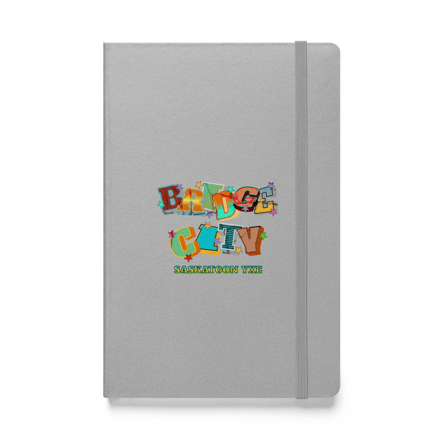Bridge City Saskatoon Saskatchewan YXE Starry Dreams Hardcover Notebook product image (1)