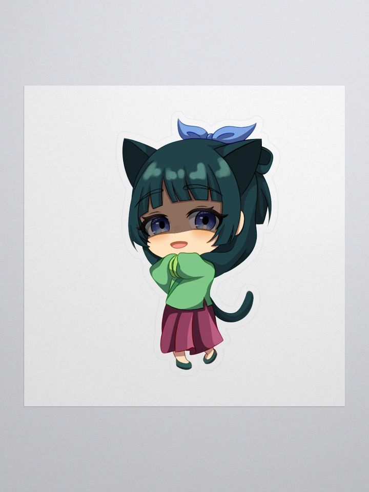 Chibi Maomao Cat Kiss Cut Stickers product image (1)