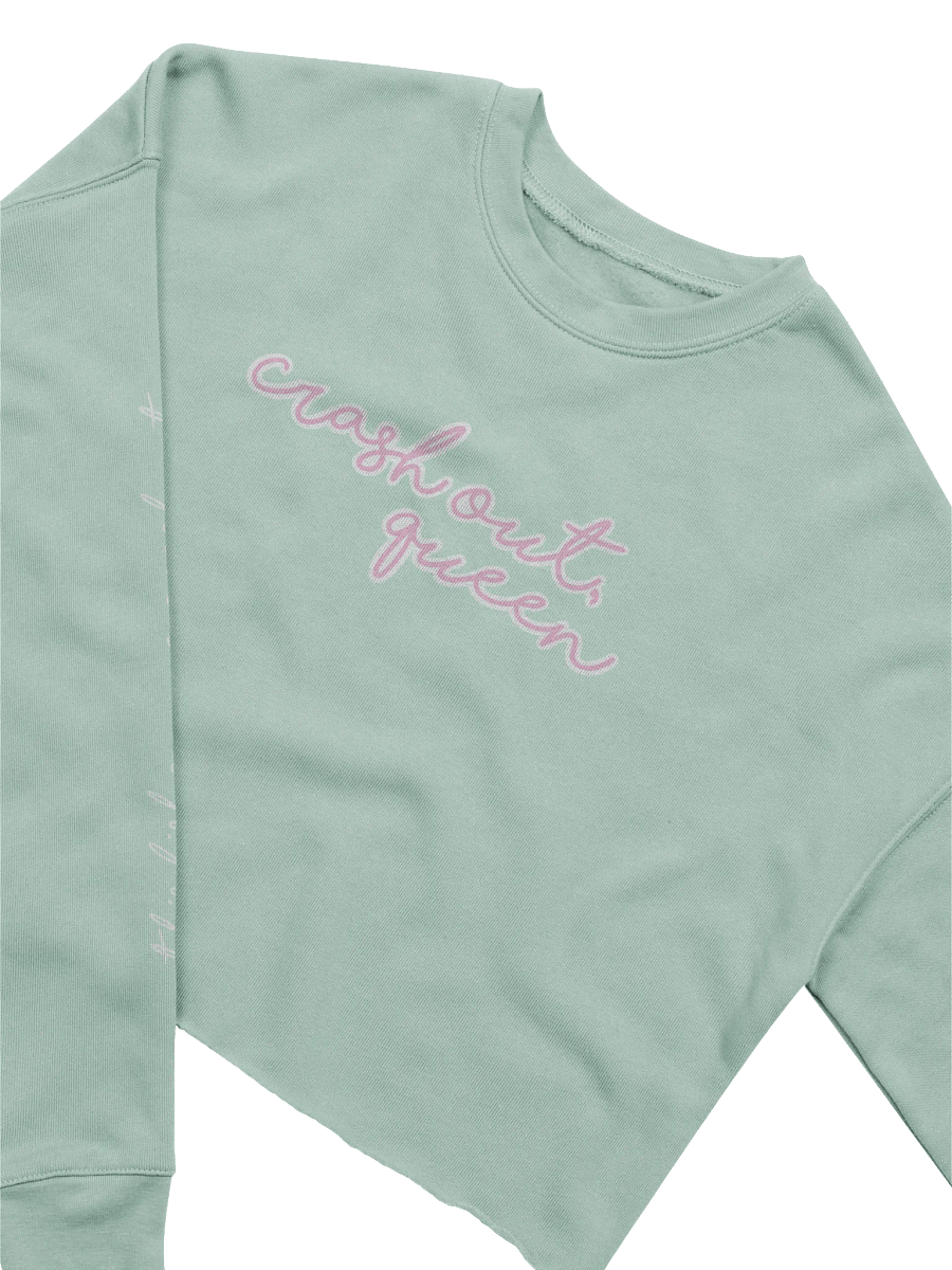 Crash Out Queen Crop Top product image (1)