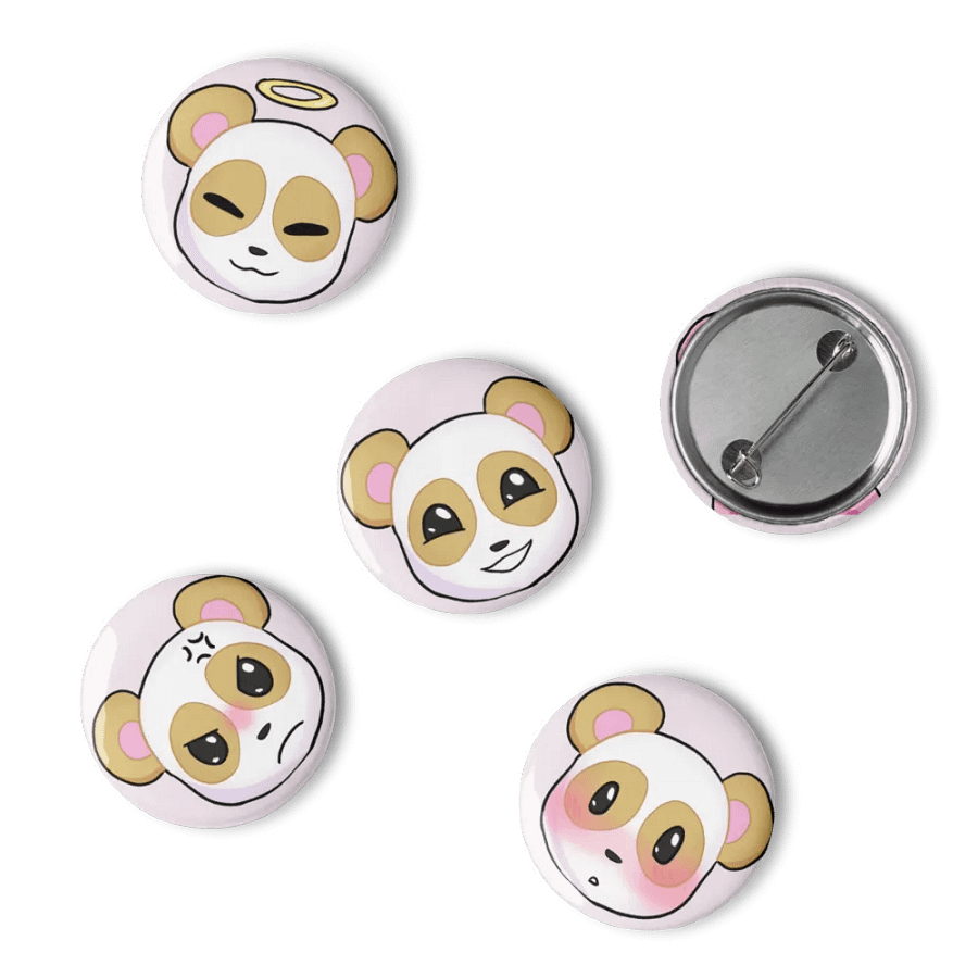 Panda Pin Set of 5 product image (15)