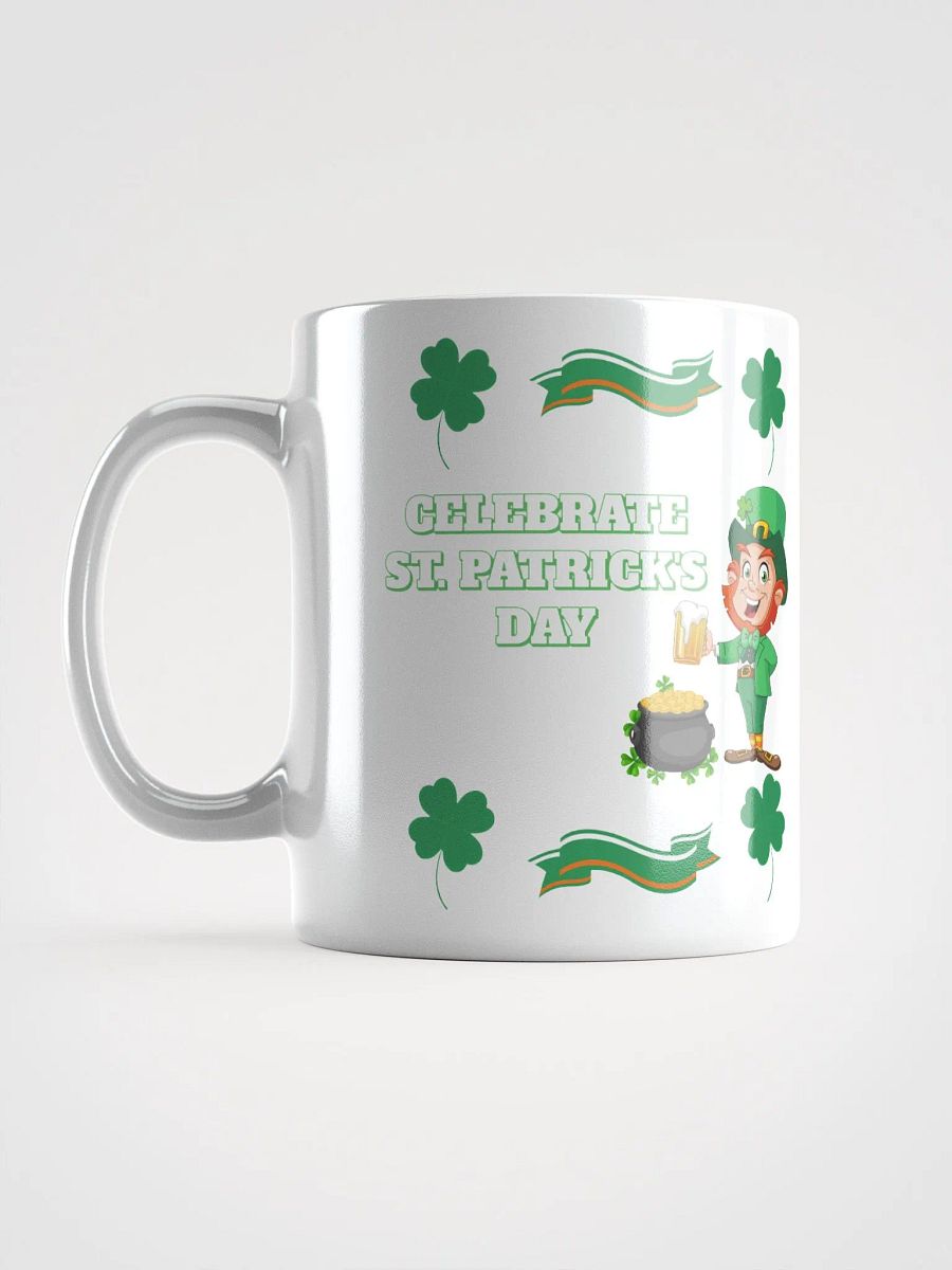 Celebrate St. Patrick's Day Holiday White Mug product image (18)