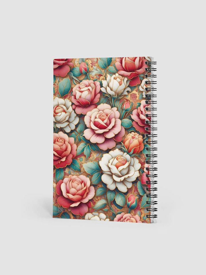 Royal Floral Spiral Notebook product image (2)