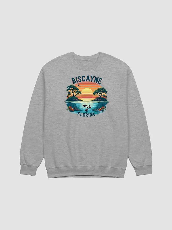 Sunset Biscayne Florida Crewneck product image (1)