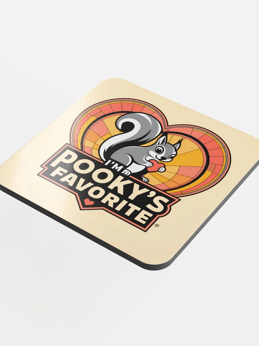 Coaster or micro art piece: i'm pooky's favorite product image (4)