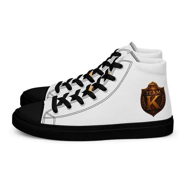 Team K V-5 Women's High Top Canvas Shoes product image (1)