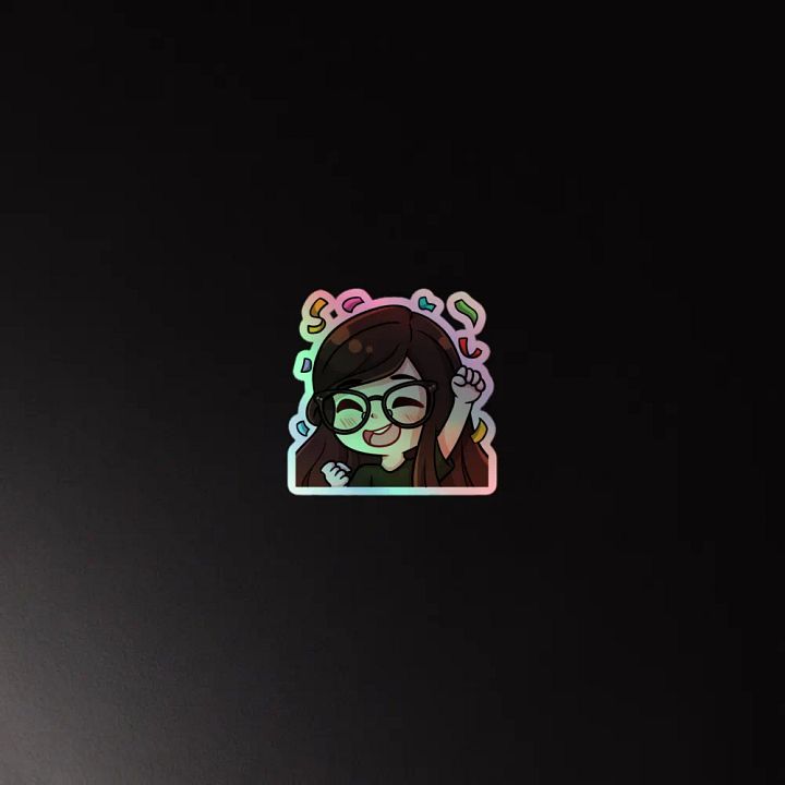 Yay! Kiss-cut Holo Sticker product image (4)