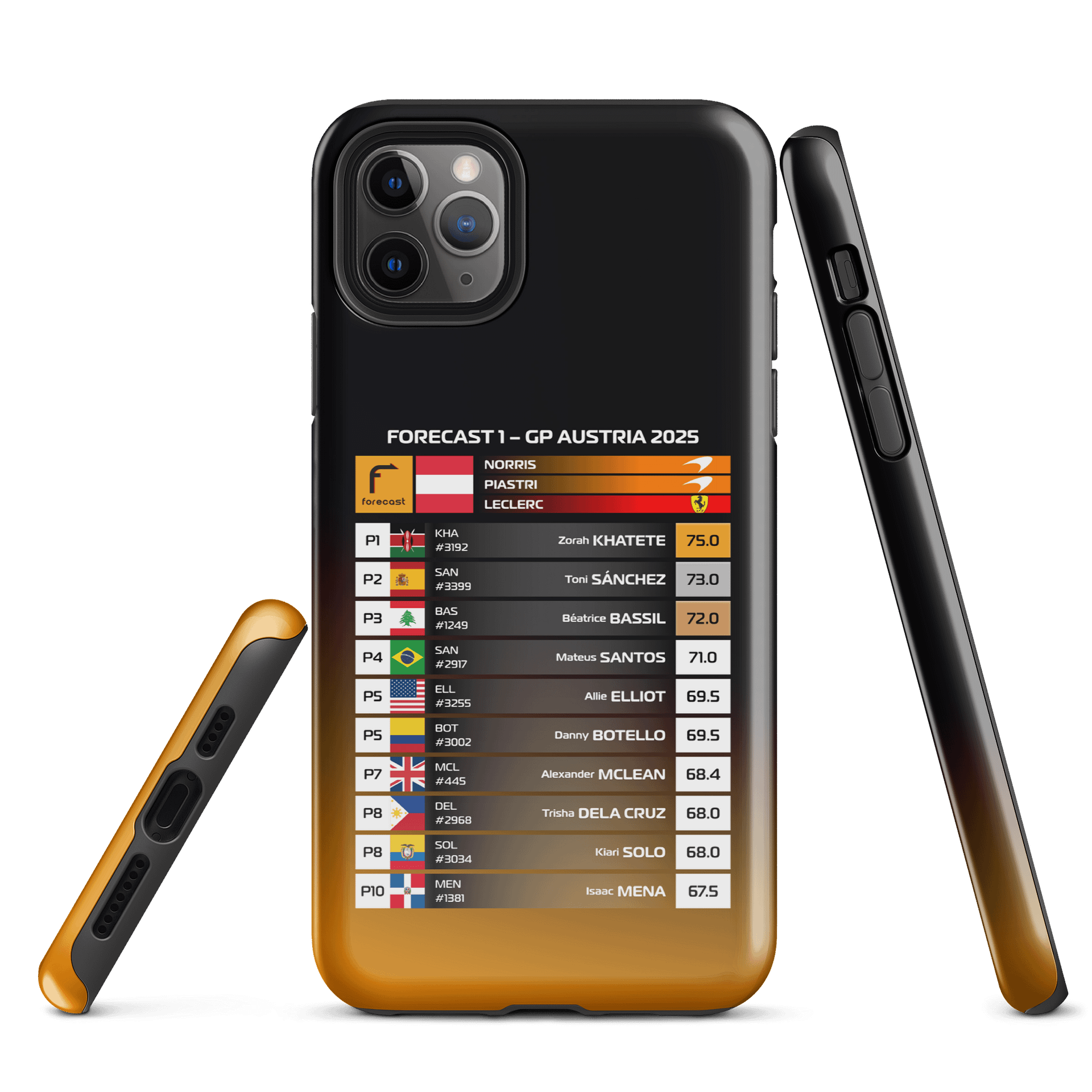 GP Austria 2025 iPhone Case product image (1)