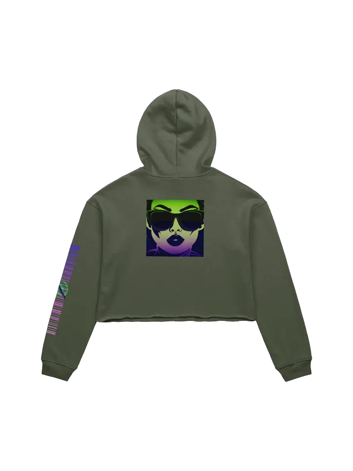 The PASP OG x Barcode Logo Cropped Hoodie product image (2)