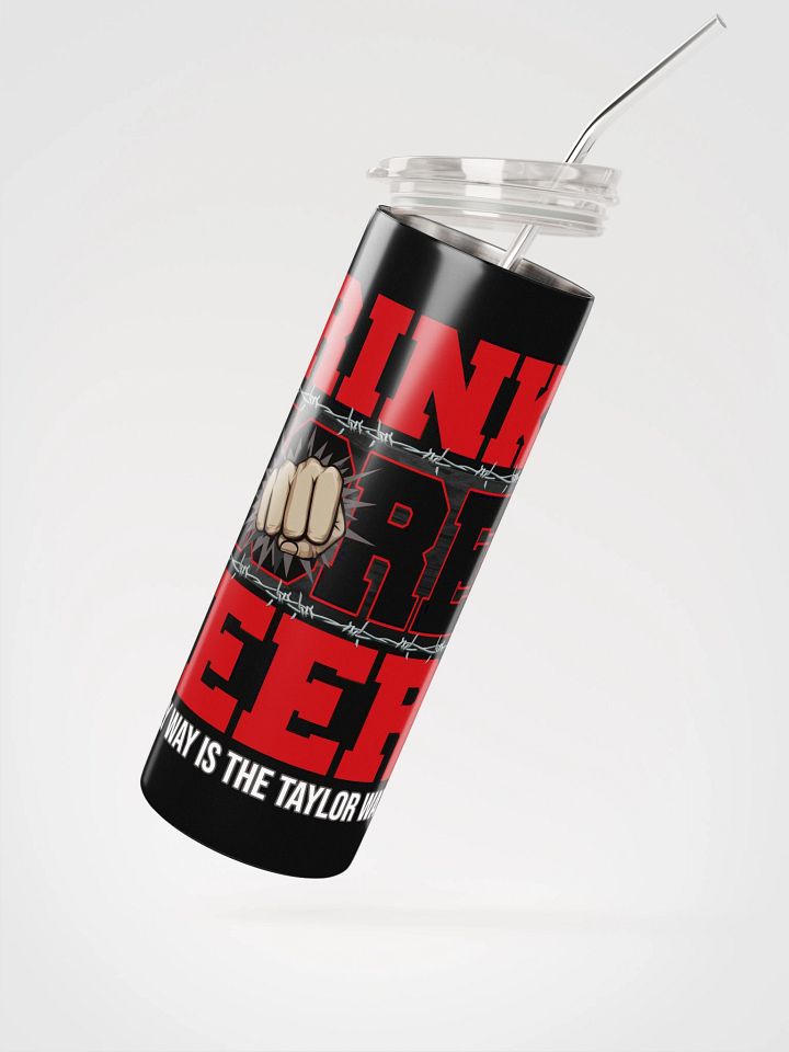 Taylor's Drink More Beer Steel Tumbler product image (2)
