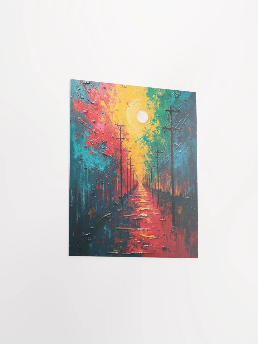 Ethereal Pathway: Abstract Poster Print product image (34)