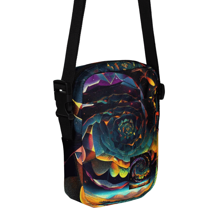 Cosmic Spiral Dreams Utility Crossbody Bag product image (1)