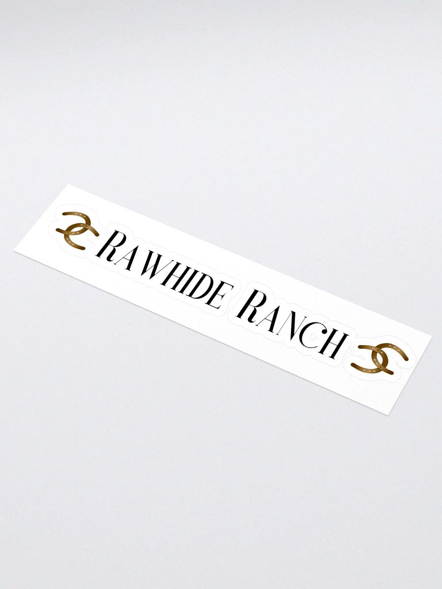 Rawhide Ranch Long Logo Kiss Cut Sticker product image (1)