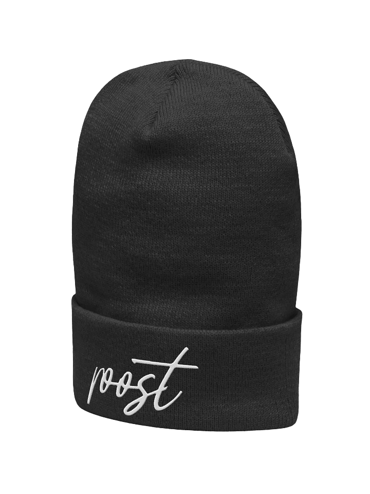 Strickmütze mit "roost" Logo gestickt product image (12)