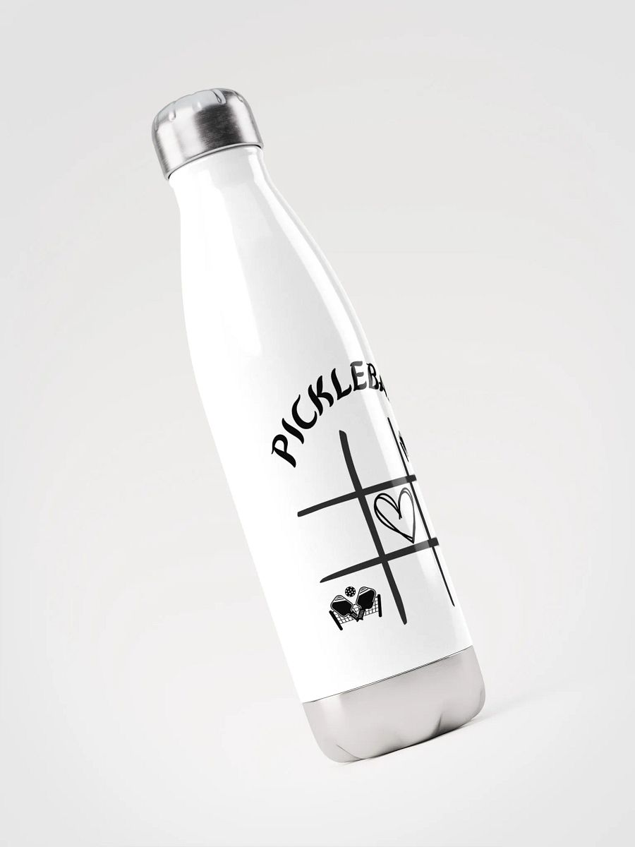 Pickleball Tac Minimalist Stainless Steel Water Bottle product image (4)