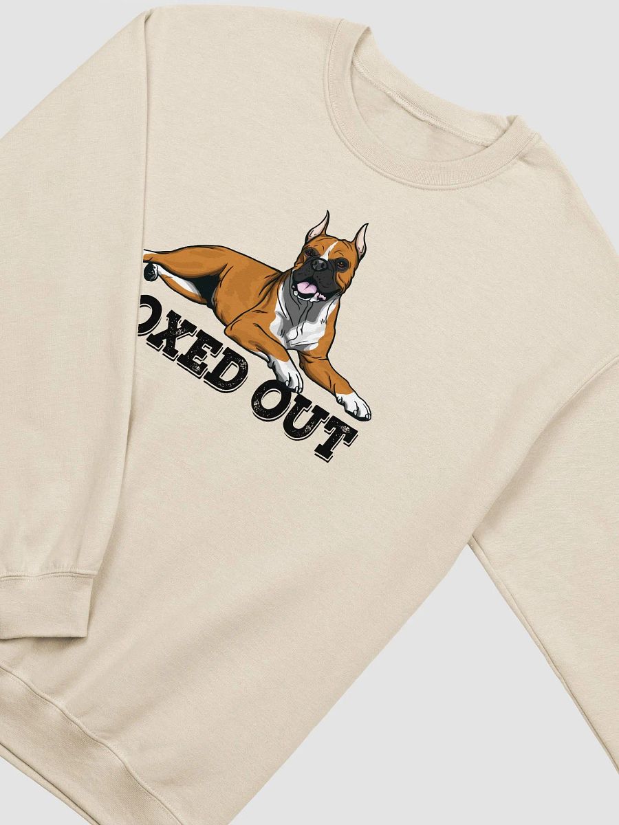 Boxed Out Sweatshirt of a Boxer Dog(Cropped) | Funny Shirt for Boxer Paw-rents product image (21)