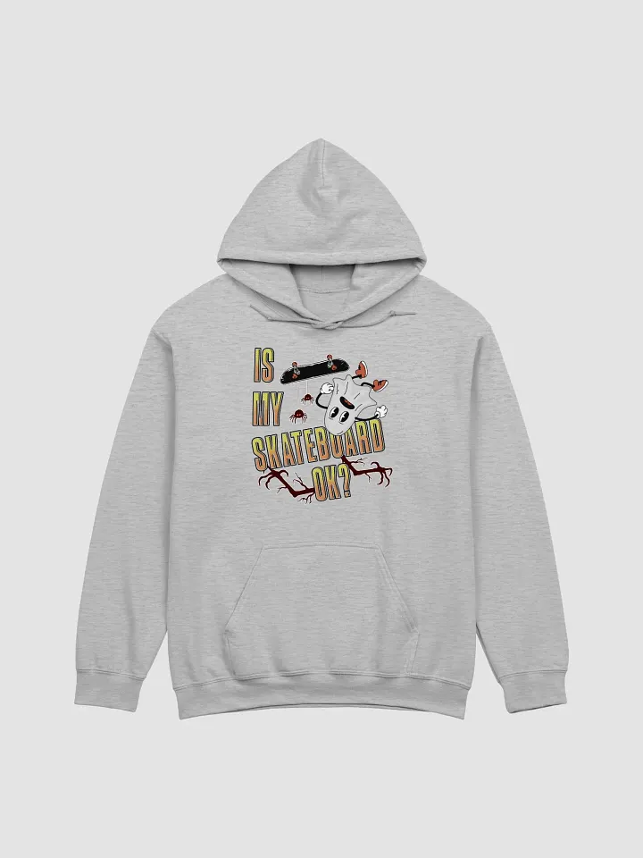 Is My Skateboard Okay Ghost Spooky Skateboarder Hoodie product image (21)