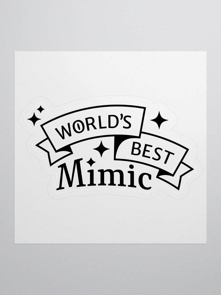 World's Best Mimic sticker product image (1)
