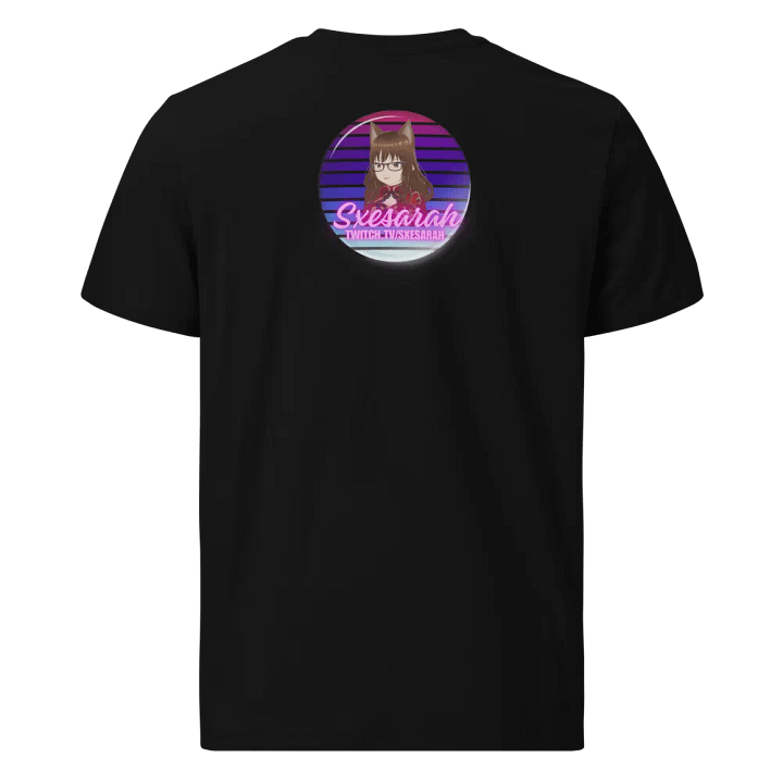 Cat Hair is my glitter tshirt (black) product image (2)