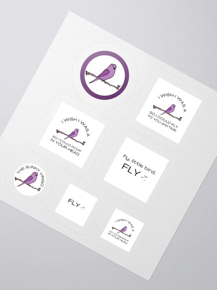Poop, Fly, Repeat: The Sticker Pad product image (3)