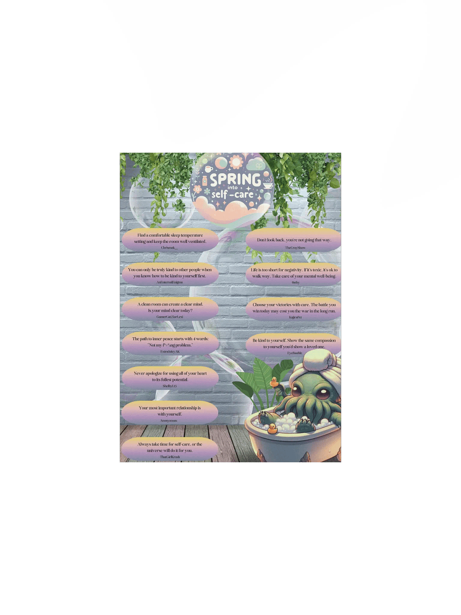 Spring Into Self Care Prints product image (2)