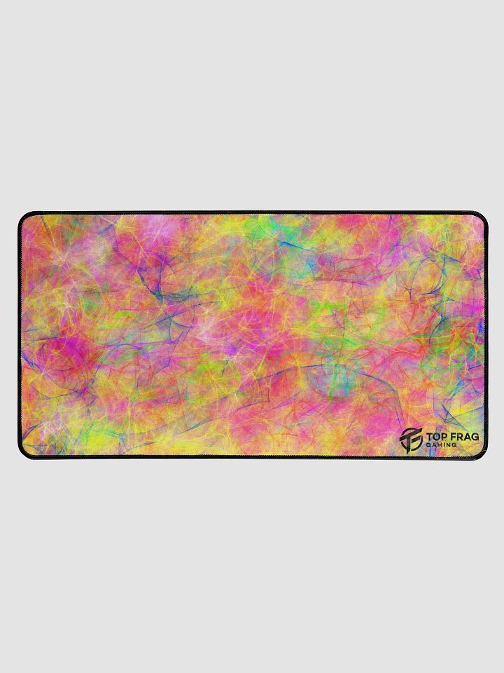 TopFrag™ Colorful Spiral Logo Desk Mat 15.5" x 31.5" product image (1)