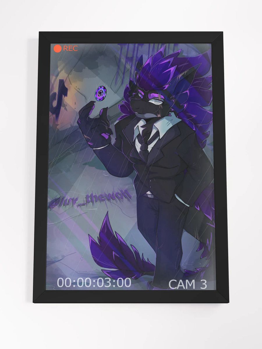 "The Wolf of TikTok" Nardoragon Exclusive Framed High-Quality Matte Poster Poster product image (4)