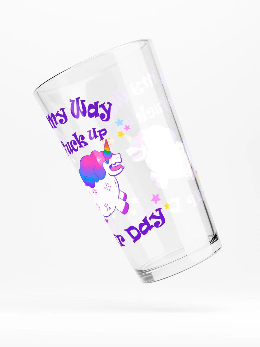 Rainbow Unicorn Glass Shaker product image (4)