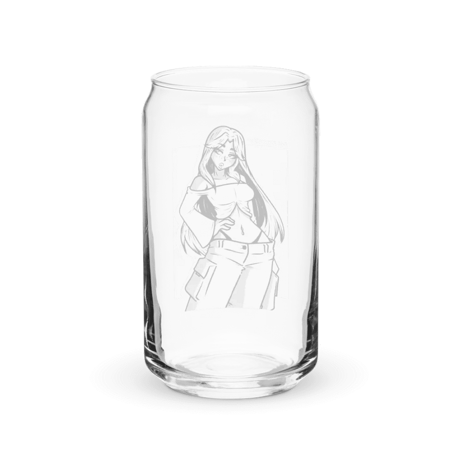Hailey Waifu Can Glass product image (3)