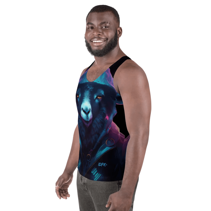IDFKtv Black Sheep Full Color Tank Top product image (8)