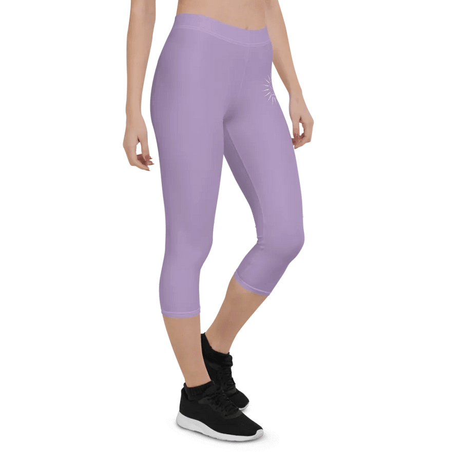 Sunray Swag Capri Yoga pants - Lilac product image (7)