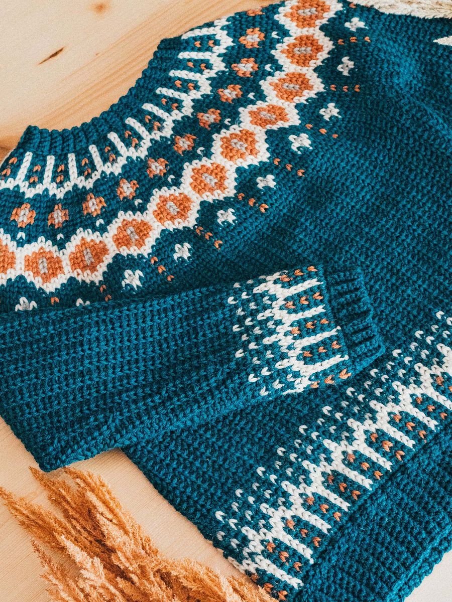 Fawning Over You Crochet Sweater Pattern (xs-5x + Video Tutorial product image (5)