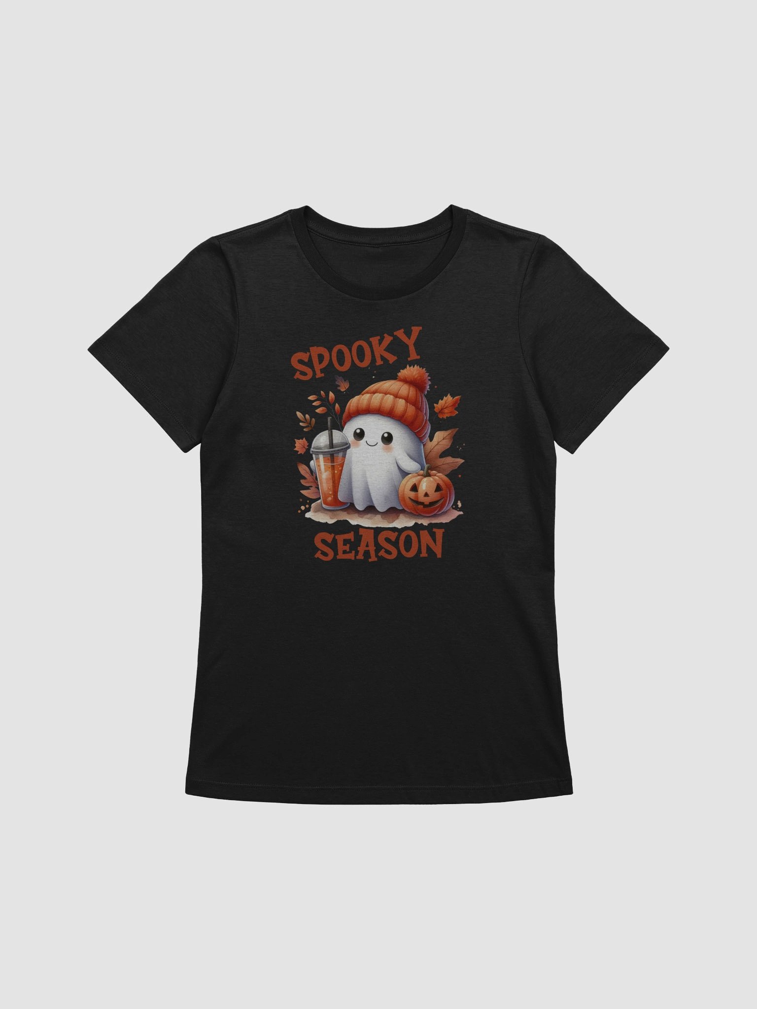 Spooky Season Cute Ghost Women's T-Shirt product image (9)