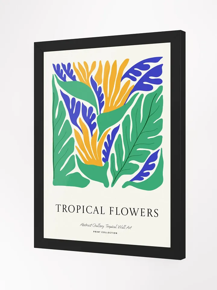 Tropical Flowers - Framed Poster product image (2)