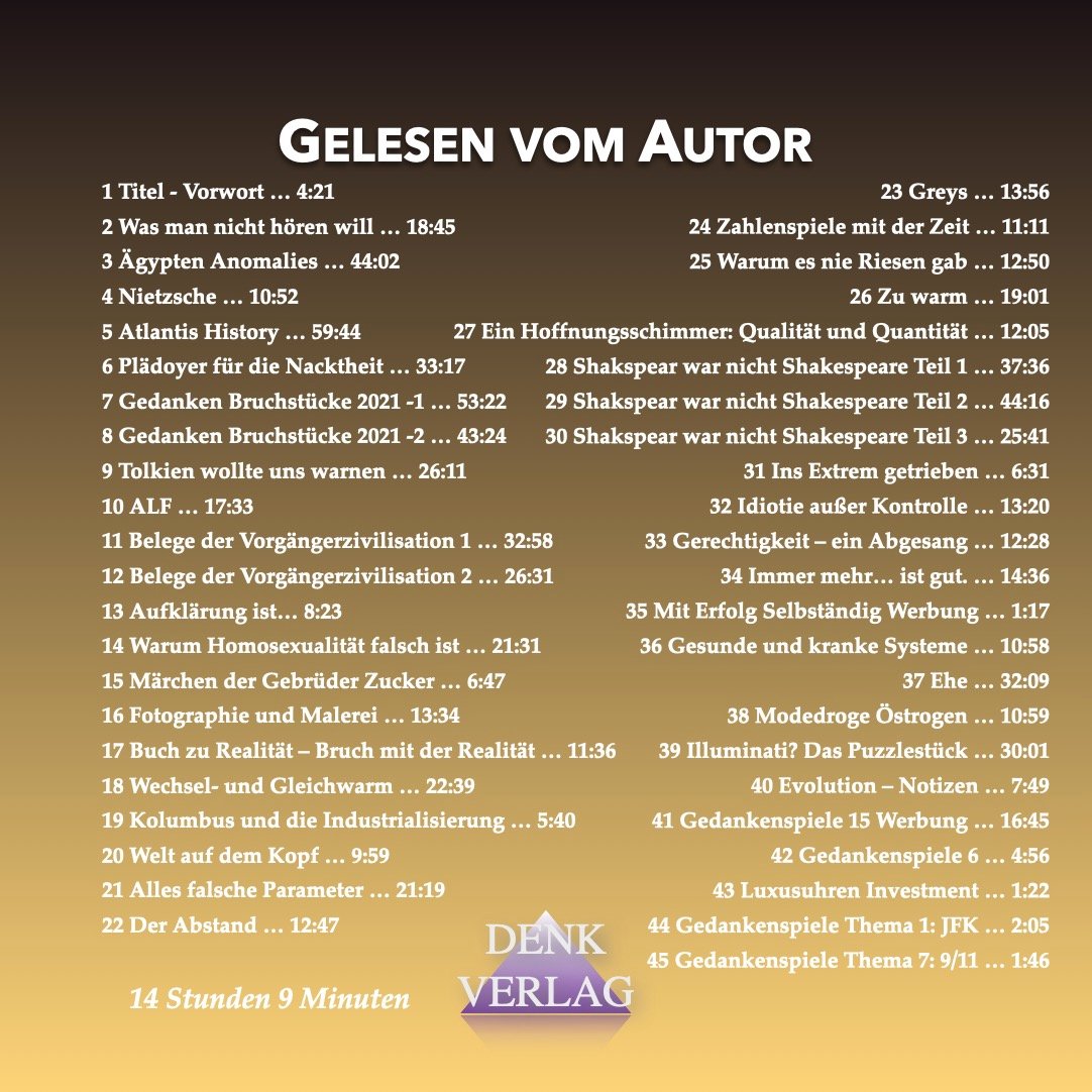 Gedankenspiele 16 - Hörbuch product image (2)