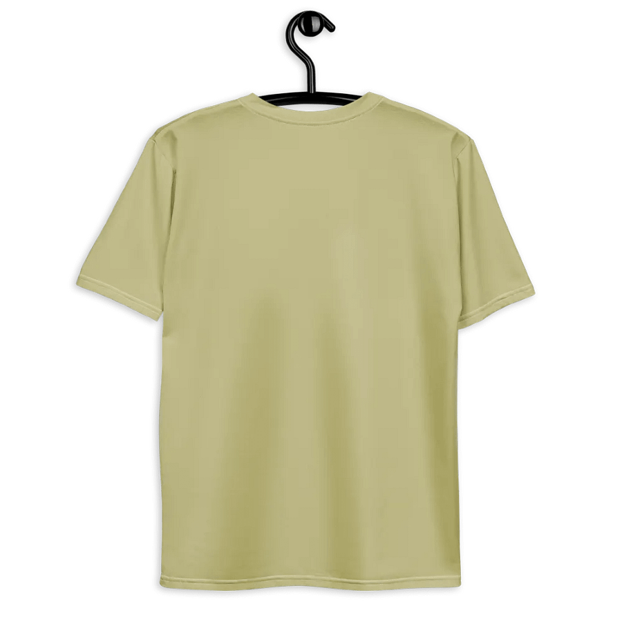 Plain Medium Yellow True Summer Men's Crewneck Polyester Heavyweight Premium T-Shirt by Treasure Pie product image (9)