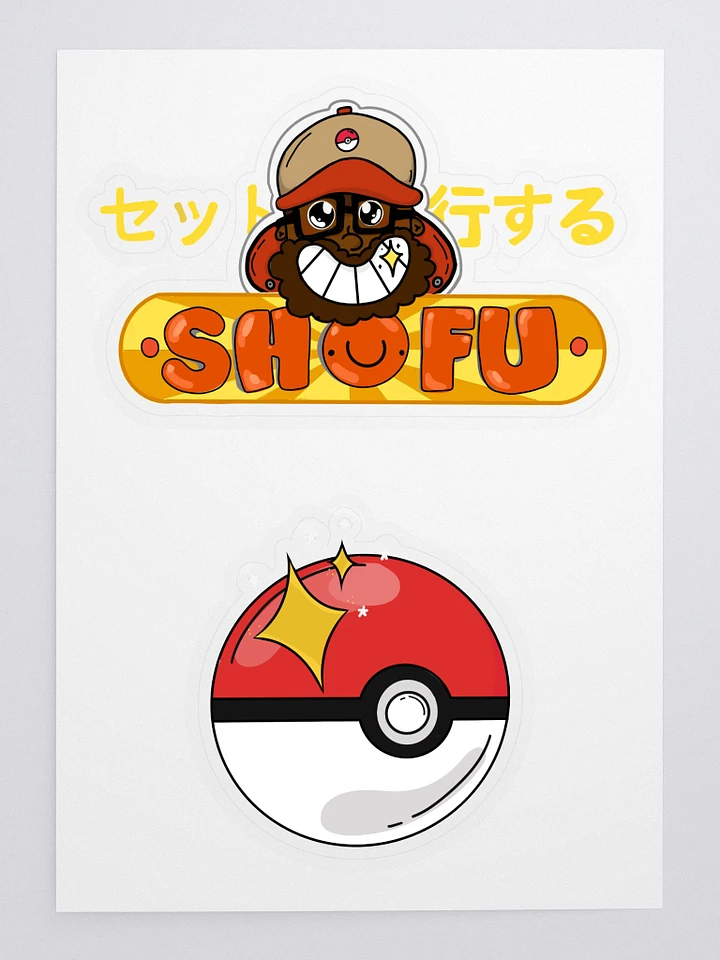 SHOFU RTS Sticker Collection (Red Print) product image (1)