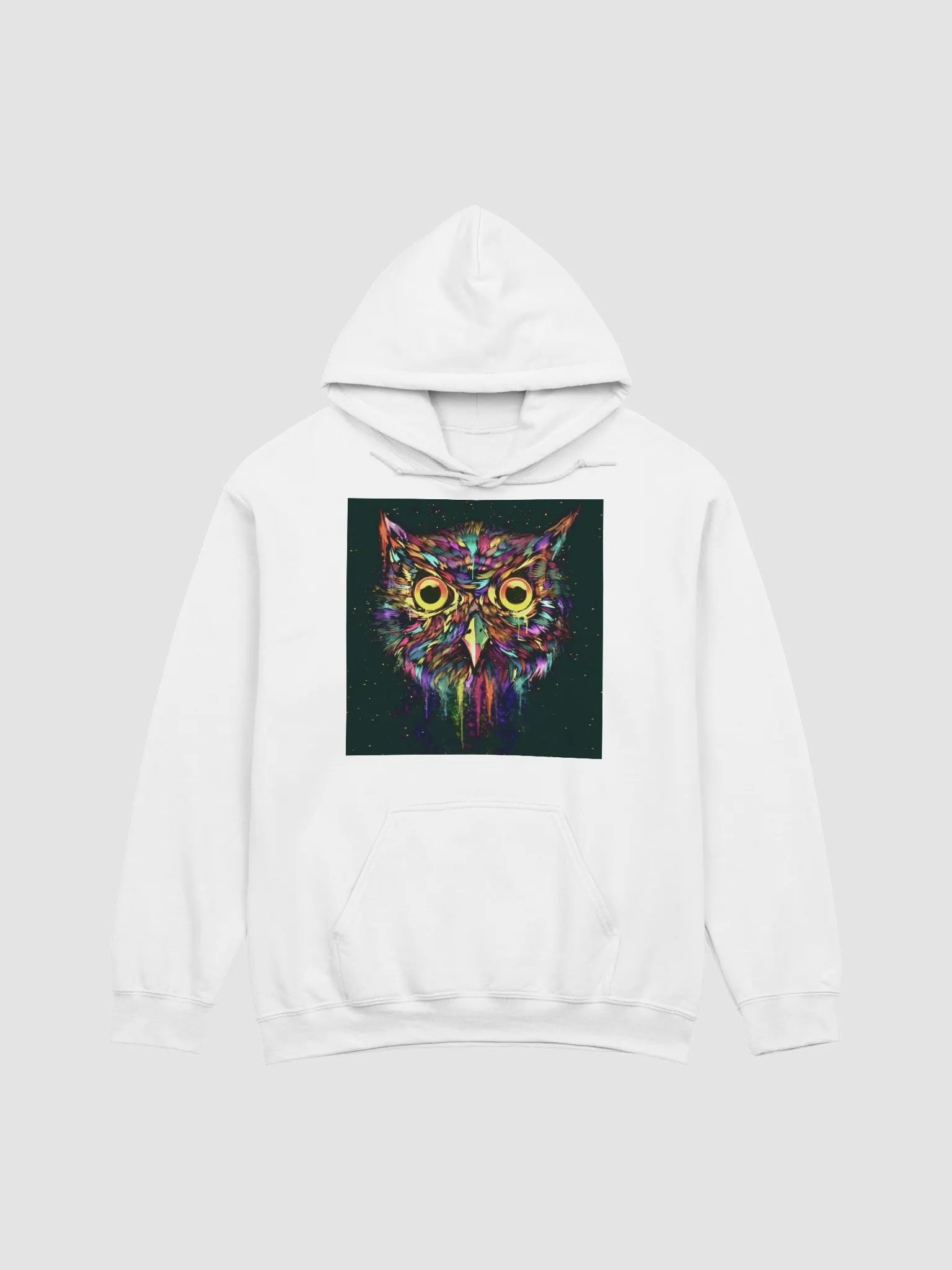 Drippy Owl Pullover Hoodie product image (1)