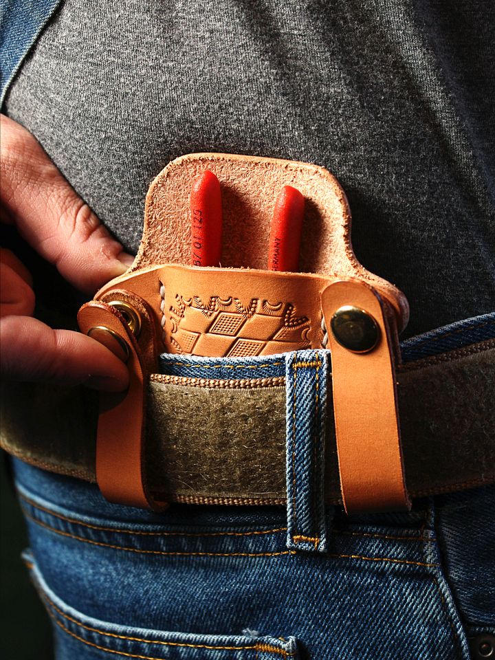 Inside the Waistband (IWB) Pocket Knife Sheath product image (2)