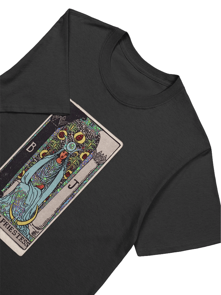 The High Priestess Holo Card Unisex T-Shirt product image (2)
