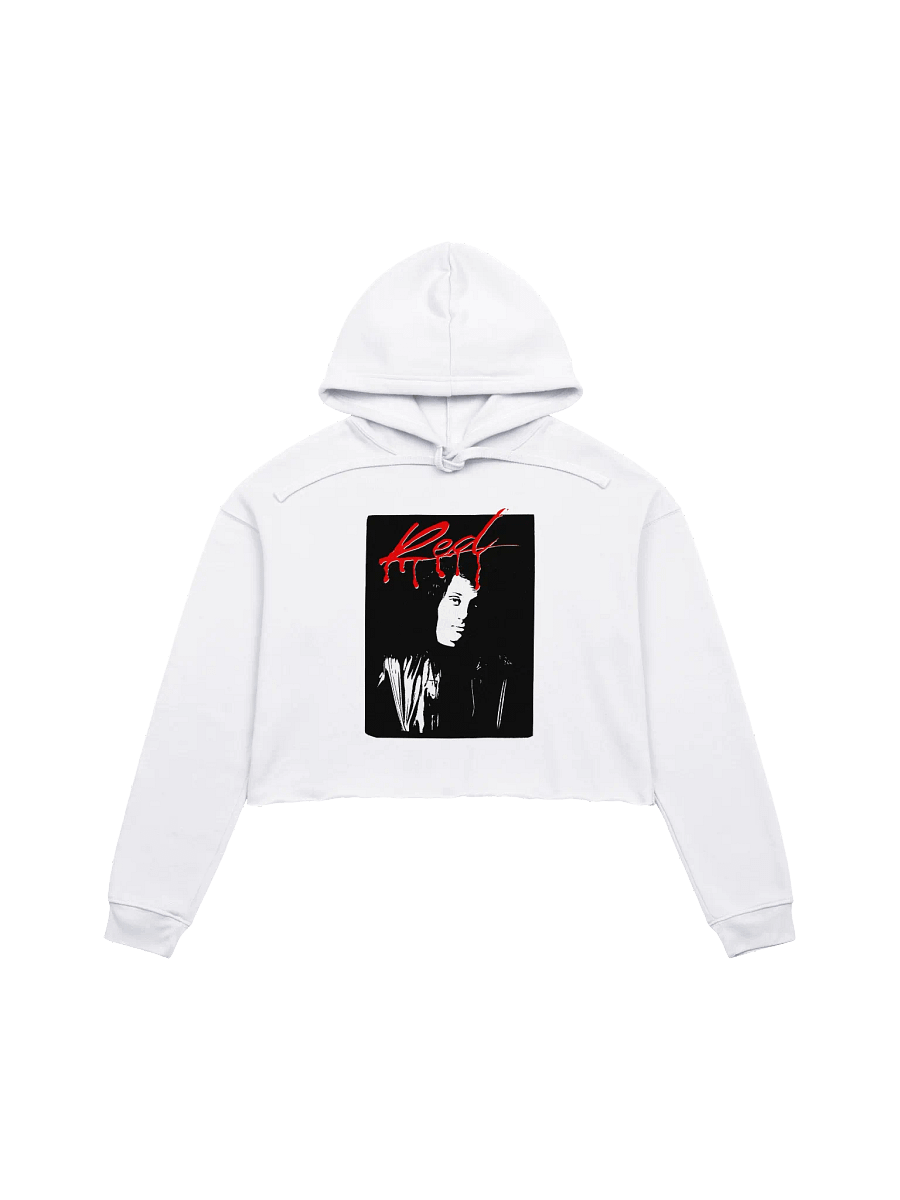 "Joel Lotta Red" Crop Hoodie product image (1)