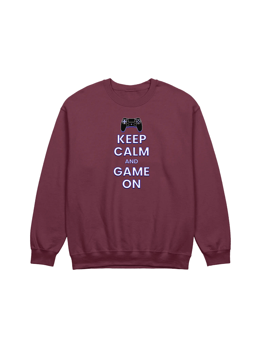 KEEP CALM AND GAME ON PS SWEATSHIRT product image (1)