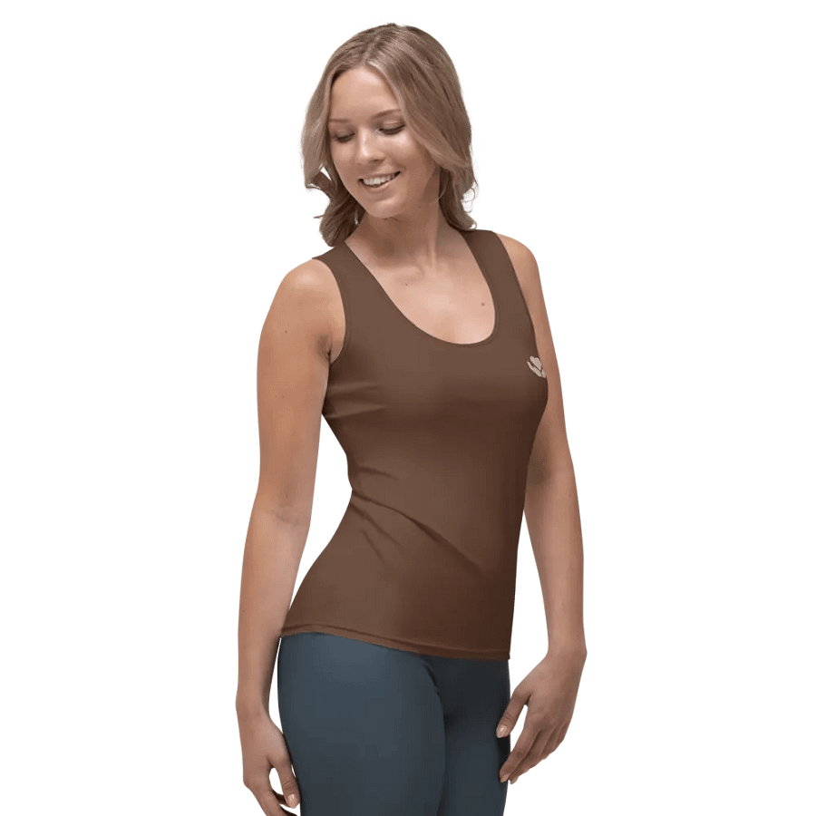 Aesthetic Brown Women's Tank Top product image (4)