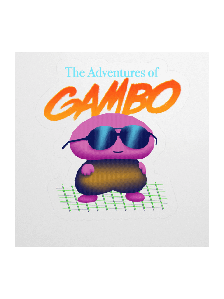 The Adventures of Gambo Sticker product image (2)