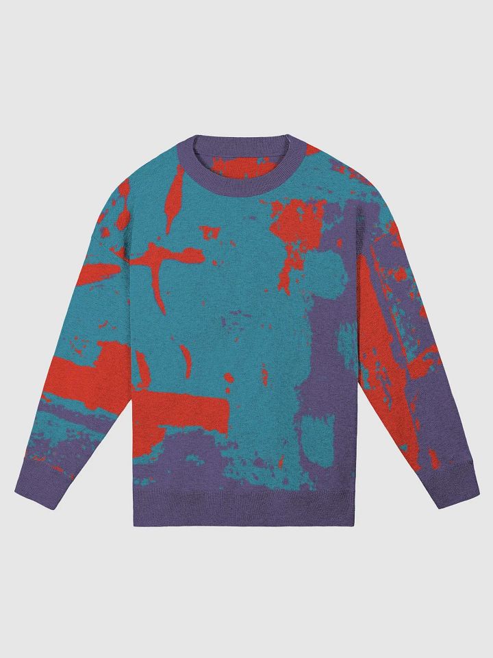 original artwork on knitted jumper product image (4)