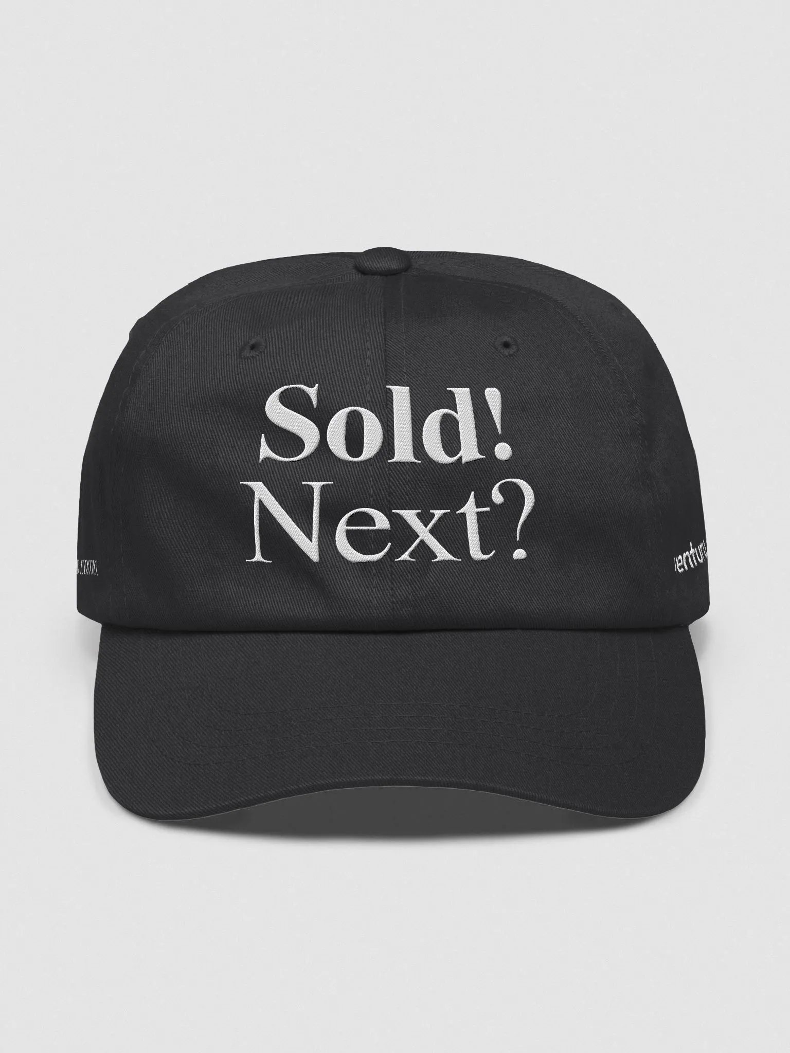 Sold! Next? Cap product image (1)
