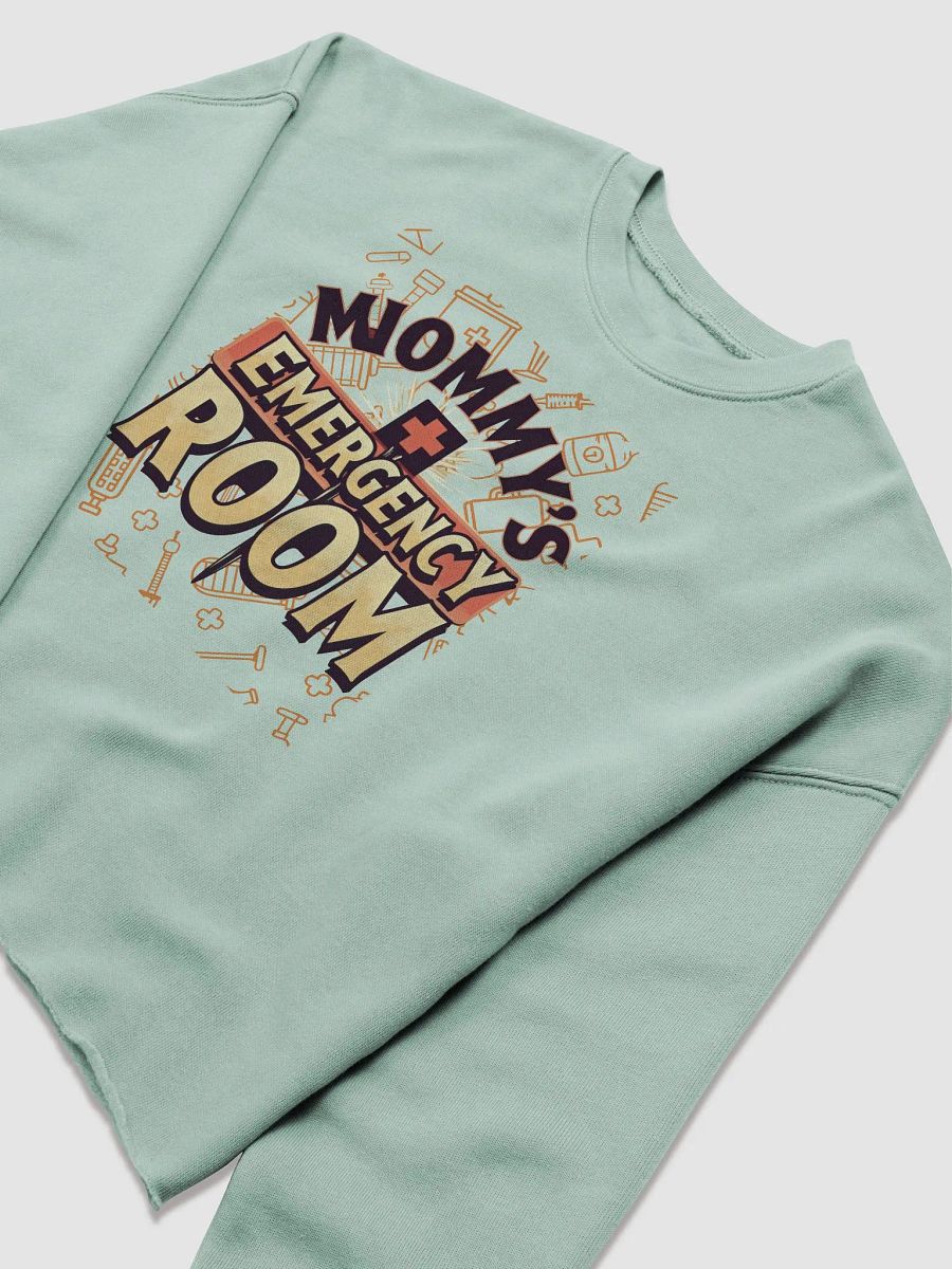 Mommy's Emergency Room Fleece Crop Sweatshirt product image (15)